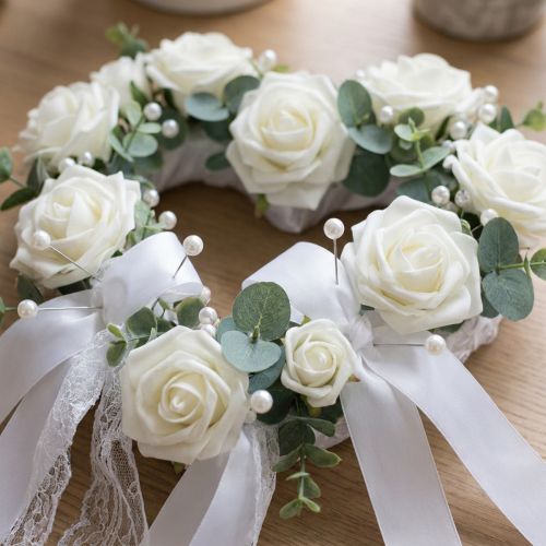 Alfileres Cabeza Perla Blanco Ø15mm 75mm | Floristik24.es