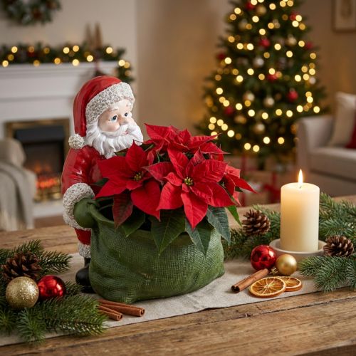 Artículo Macetero Papa Noel Macetero Papa Noel 20×26cm