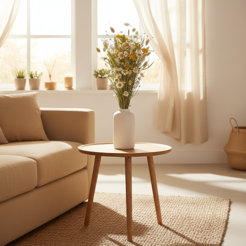 Artículo Ramo de flores secas, elegante ramo de flores secas para salón, 50 cm