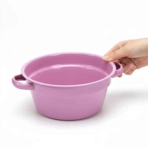 Artículo Bol decorativo de metal, 4 colores primaverales, Ø17cm, 4 piezas