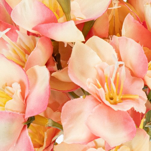 Artículo Rama decorativa de flor de lirio peruano para arreglos atemporales, 33cm, 6 piezas