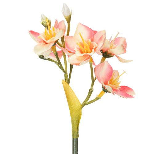 Artículo Rama decorativa de flor de lirio peruano para arreglos atemporales, 33cm, 6 piezas