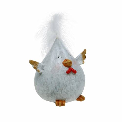 Feliz pollito de Pascua, figura de pollo, decoración de mesa, Pascua, pollito decorativo 9cm