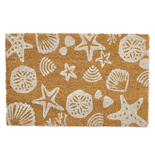 Artículo Felpudo conchas estrella de mar felpudo coco 58×38cm