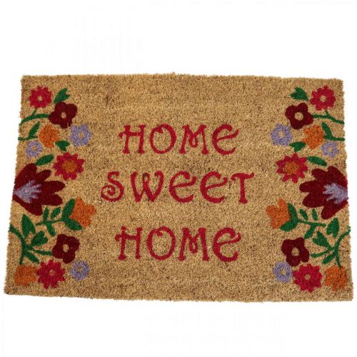 Floristik24 Felpudo Home Sweet Home felpudo de coco 60x40cm