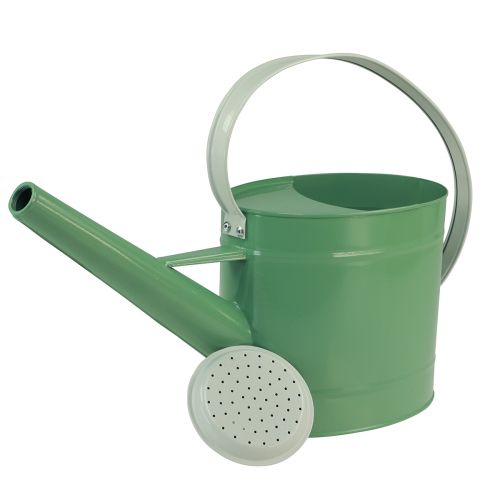 Artículo Regadera decorativa macetero de metal verde claro 52,5×15×30cm