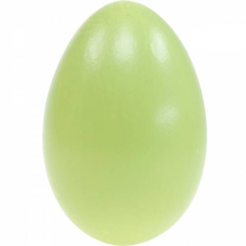 Artículo Huevos de ganso verde pastel huevos soplados Pascua decoración 12 piezas