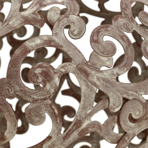 Floristik24 Decoración de jardín, bola de metal óxido Ø14cm