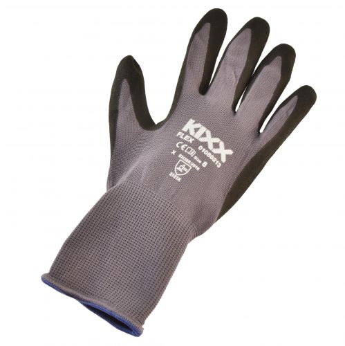 Artículo Guantes Jardinería Talla 8 EN 2121X Gris Negro Azul Nylon