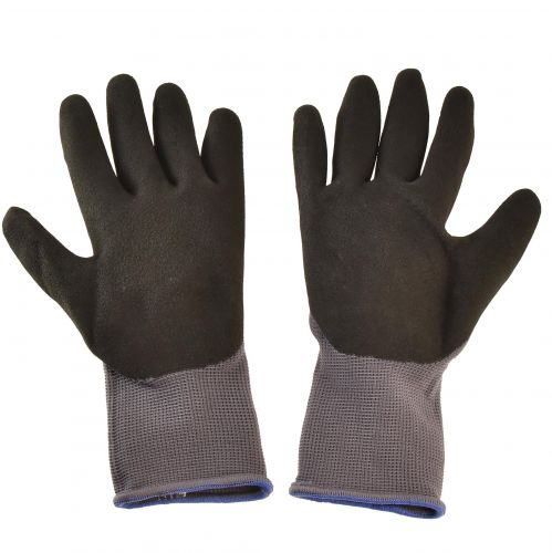 Artículo Guantes Jardinería Talla 8 EN 2121X Gris Negro Azul Nylon