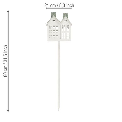 Artículo Casa iluminada, decoración acogedora para un ambiente festivo en el salón, 80cm.