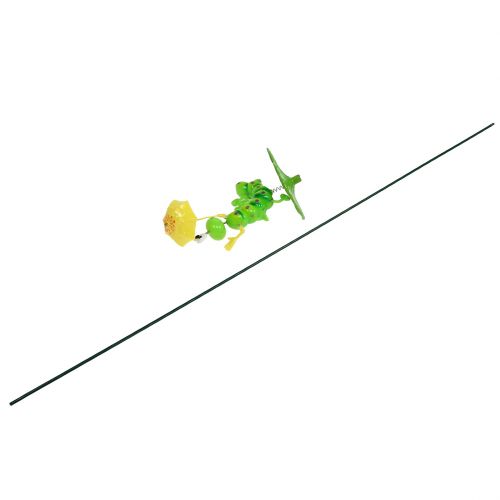 Floristik24 Garden plug oruga con paraguas en la varilla 74cm