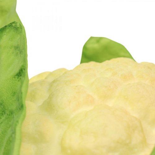 Artículo Decoración vegetal coliflor artificial Ø14cm H10cm