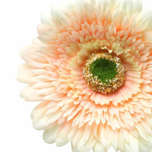 Floristik24 Gerbera durazno artificial 62cm 6pcs
