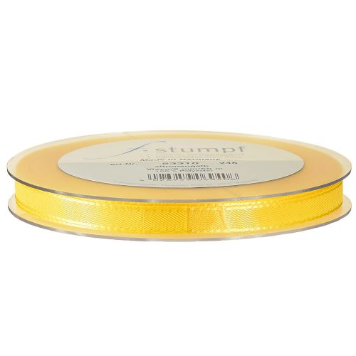 Artículo Cinta de regalo y decoración 10mm x 50m amarilla