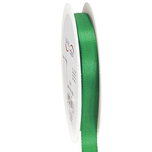 Floristik24 Cinta de regalo y decoración 15mm x 50m verde oscuro