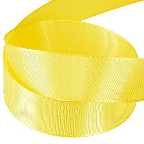 Artículo Cinta de regalo y decoración 25mm x 50m amarilla