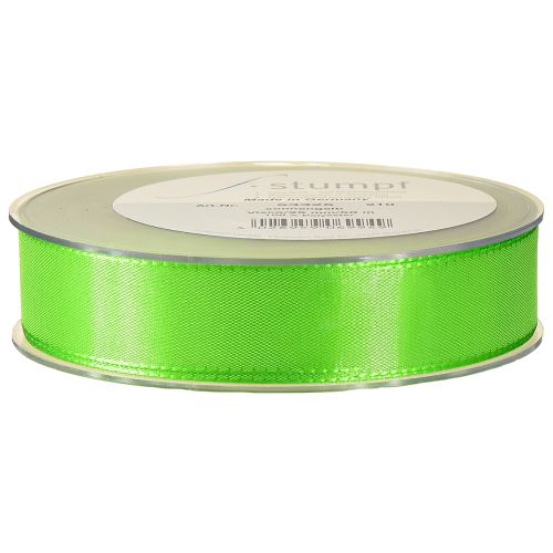Artículo Cinta de regalo y decoración verde claro 25mm 50m
