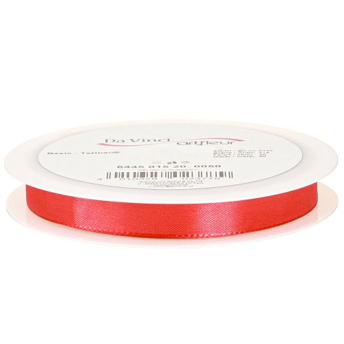 Artículo Cinta de regalo y decoración roja 15mm 50m