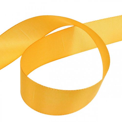 Cinta de regalo cinta decorativa cinta de seda naranja 40mm 50m