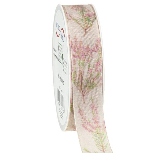 Cinta de regalo cinta otoño cinta de tela jaspeada 25mm 20m