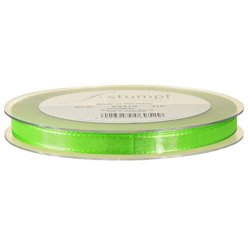 Artículo Cinta de regalo verde claro 8mm 50m