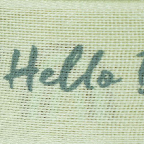 Artículo Cinta decorativa Hello Baby de 25 mm y 16 m.