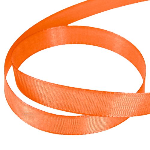 Artículo Cinta de regalo cinta naranja cinta decorativa 15mm 50m