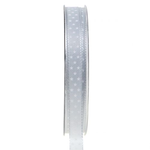 Cinta de regalo gris 10mm 25m