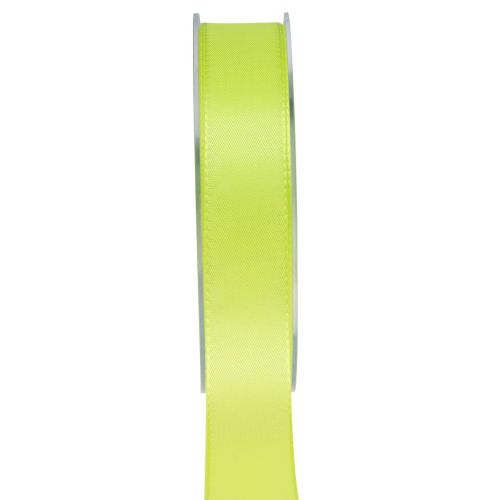 Artículo Cinta de regalo cinta verde verde claro 25mm 50m