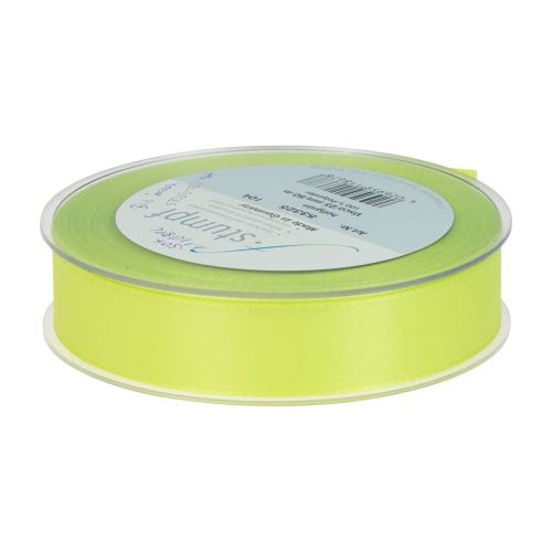 Artículo Cinta de regalo cinta verde verde claro 25mm 50m