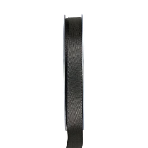 Artículo Cinta de regalo cinta decorativa floral de luto negra 15mm 50m