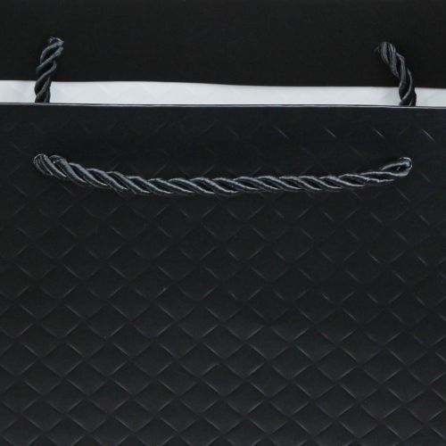 Artículo Bolsa de regalo bolsa de regalo negra 26×12×32cm 1ud