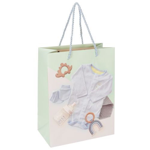 Artículo Bolsa de regalo para bebé niño - Ideal para regalos de nacimiento - 23 cm - 2 unidades