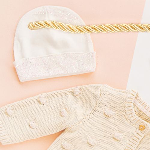 Artículo Bolsas de regalo para bebés niñas, bolsas de regalo de nacimiento, 23×18cm, 2 unidades