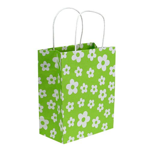 Bolsas de regalo verde 20cm x 11cm x 25cm 8pcs