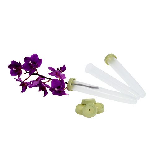 Floristik24 Tubos de arreglo 10x1,6cm 100 piezas