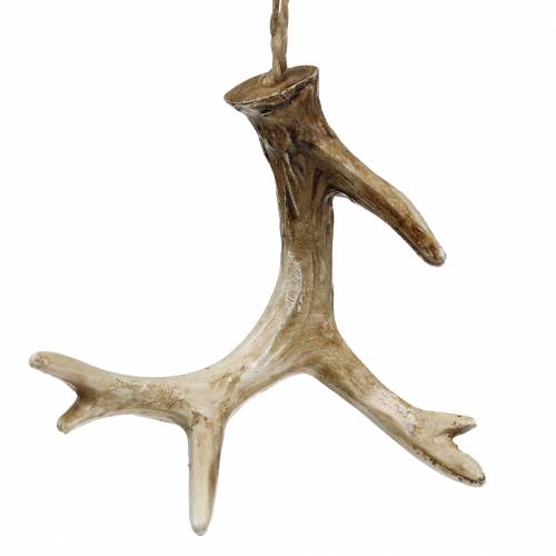 Floristik24 Colgante navideño decoración astas Adornos para árboles de Navidad 7cm 8 piezas