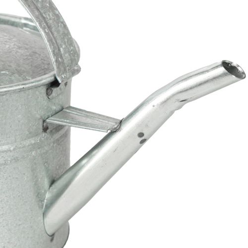 Artículo Regadera metal decoración vintage plata 30×13×14cm 1.25l