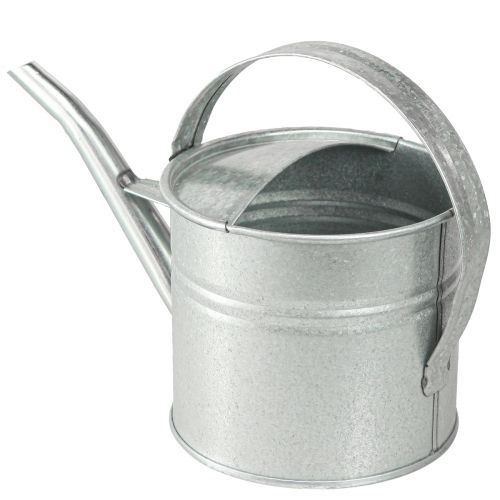 Artículo Regadera metal decoración vintage plata 30×13×14cm 1.25l