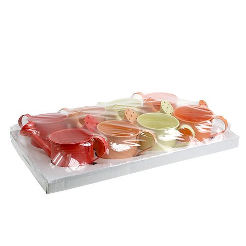 Floristik24 Regadera Orange Mix Ø11cm H9cm 8pcs