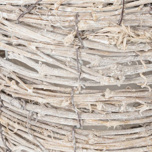 Artículo Regadera decorativa con un elegante diseño tejido para una decoración elegante del hogar, 26 cm