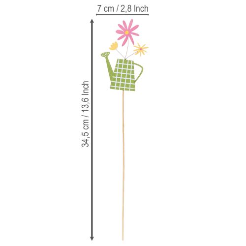 Artículo Adornos de regadera para la decoración primaveral en el jardín o macetas (12 piezas)