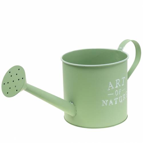 Artículo Regadera para maceta verde menta zinc Ø16,5cm H17cm