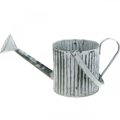 Artículo Lata de metal para plantar, regadera para decoración, lata de plantación Ø17cm