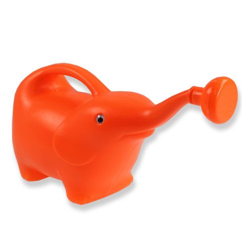 Floristik24 Regadera elefante naranja