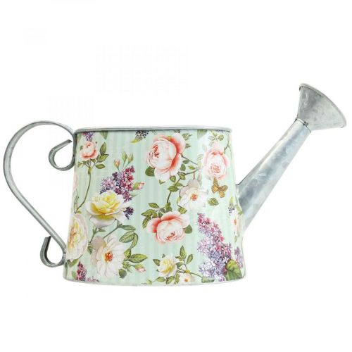 Regadera decorativa casa de campo de metal para plantar Al. 16 cm