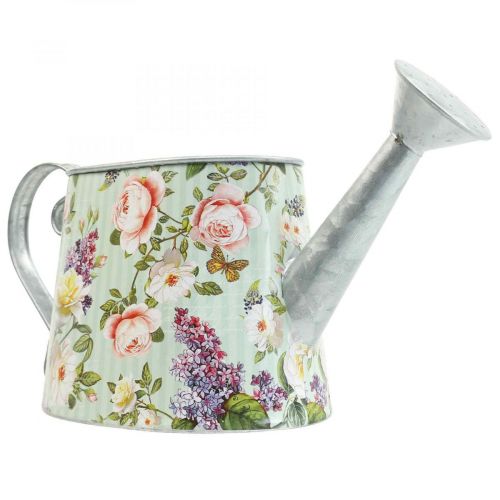 Floristik24 Regadera decorativa casa de campo de metal para plantar Al. 16 cm