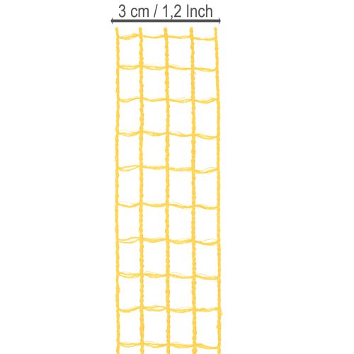 Cinta decorativa de malla, colores surtidos, 3 cm x 10 m, 7 piezas | Floristik24.es
