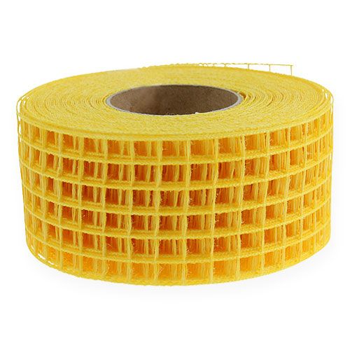 Cinta de malla 4,5cm x 10m amarilla